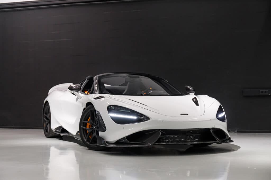 McLaren LT Spider grijs