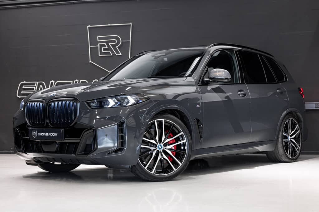 BMW X e grijs