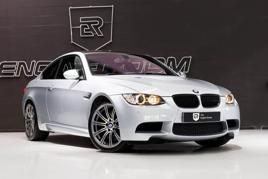 BMW M E zilver